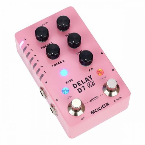 Педаль Mooer D7 X2 Delay